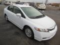 2010 Spectrum White Pearl Honda Civic Hybrid Sedan  photo #4