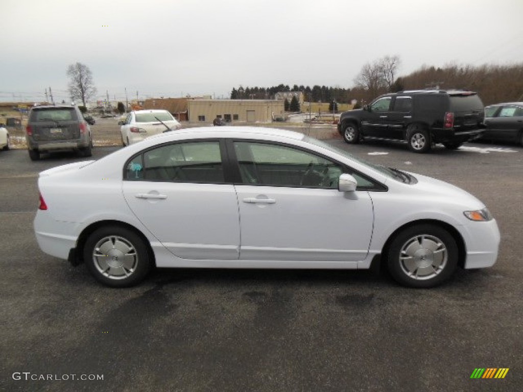 Spectrum White Pearl 2010 Honda Civic Hybrid Sedan Exterior Photo #77565687