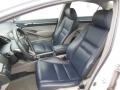 2010 Honda Civic Blue Interior Front Seat Photo