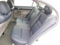 2010 Honda Civic Blue Interior Rear Seat Photo