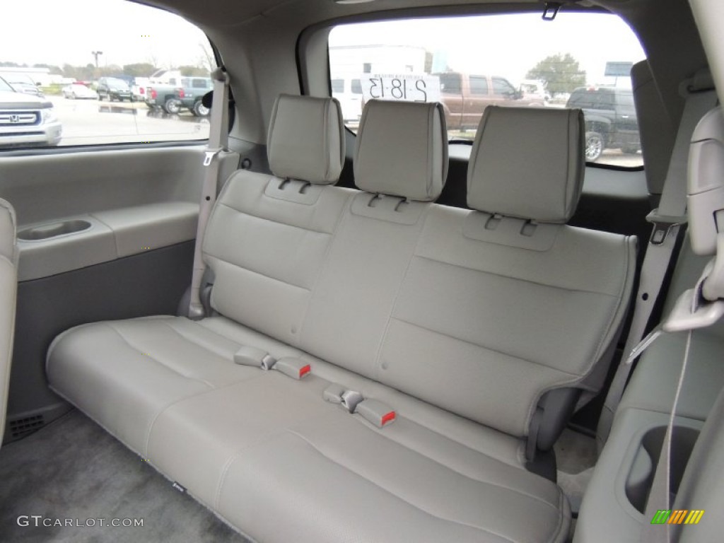 Gray Interior 2009 Nissan Quest 3.5 SL Photo #77566068