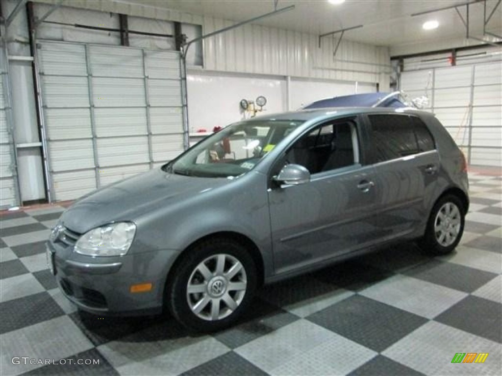 United Grey Metallic 2009 Volkswagen Rabbit 4 Door Exterior Photo #77566614