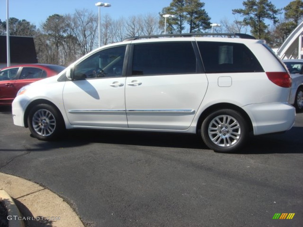 Arctic Frost Pearl 2008 Toyota Sienna Limited Exterior Photo #77568252