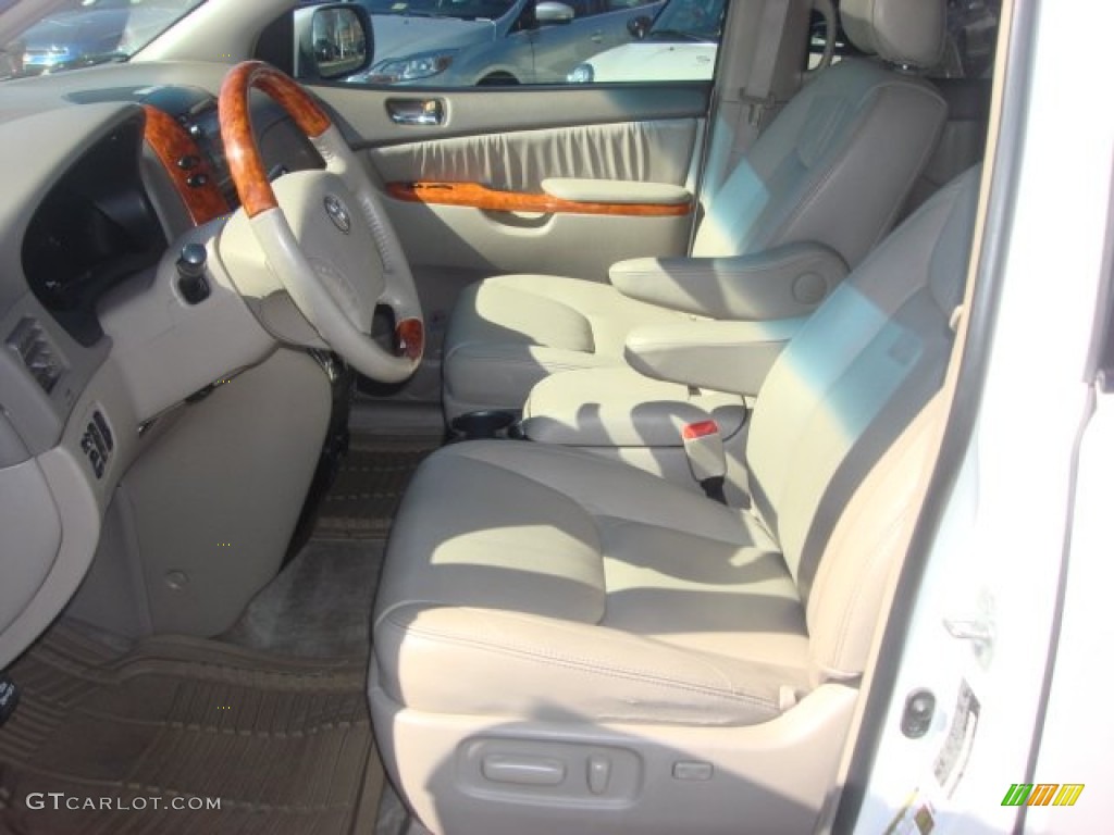 2008 Toyota Sienna Limited Front Seat Photo #77568313
