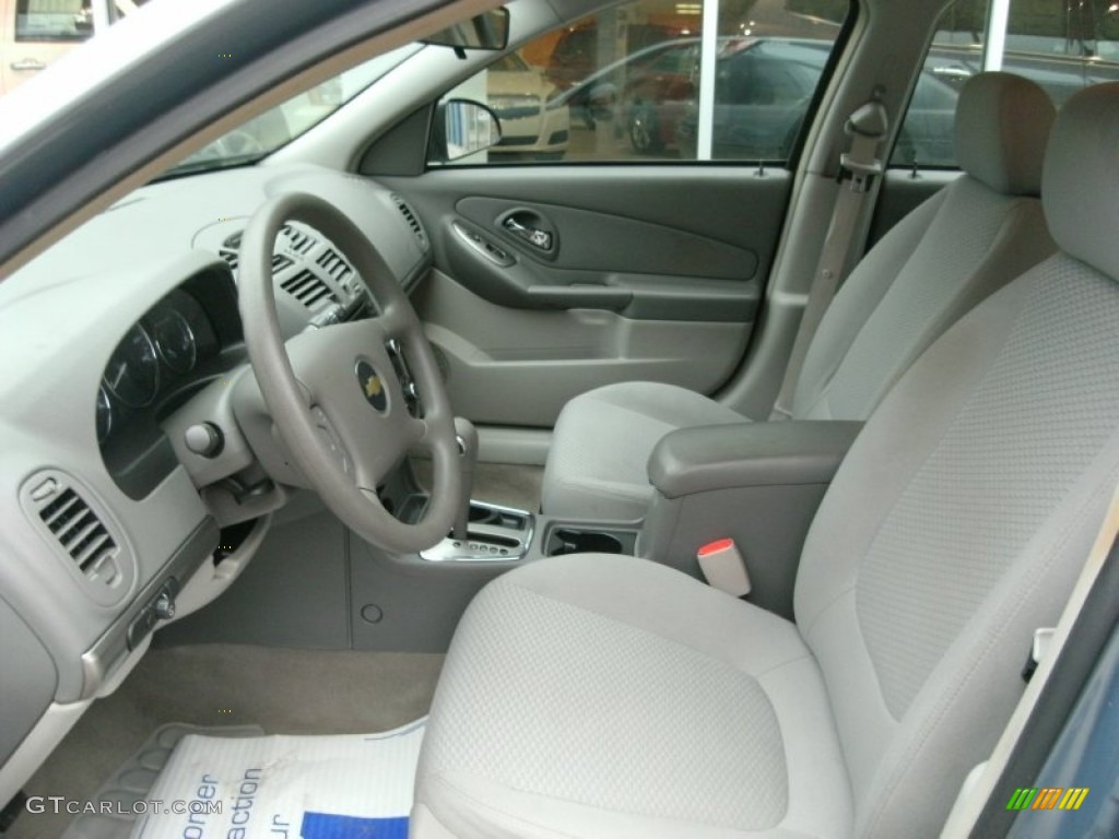 Titanium Gray Interior 2007 Chevrolet Malibu LS Sedan Photo #77568528
