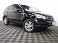 2010 Crystal Black Pearl Honda CR-V EX AWD  photo #1