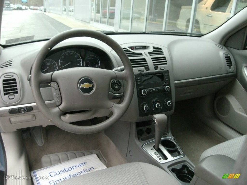 Titanium Gray Interior 2007 Chevrolet Malibu LS Sedan Photo #77568570