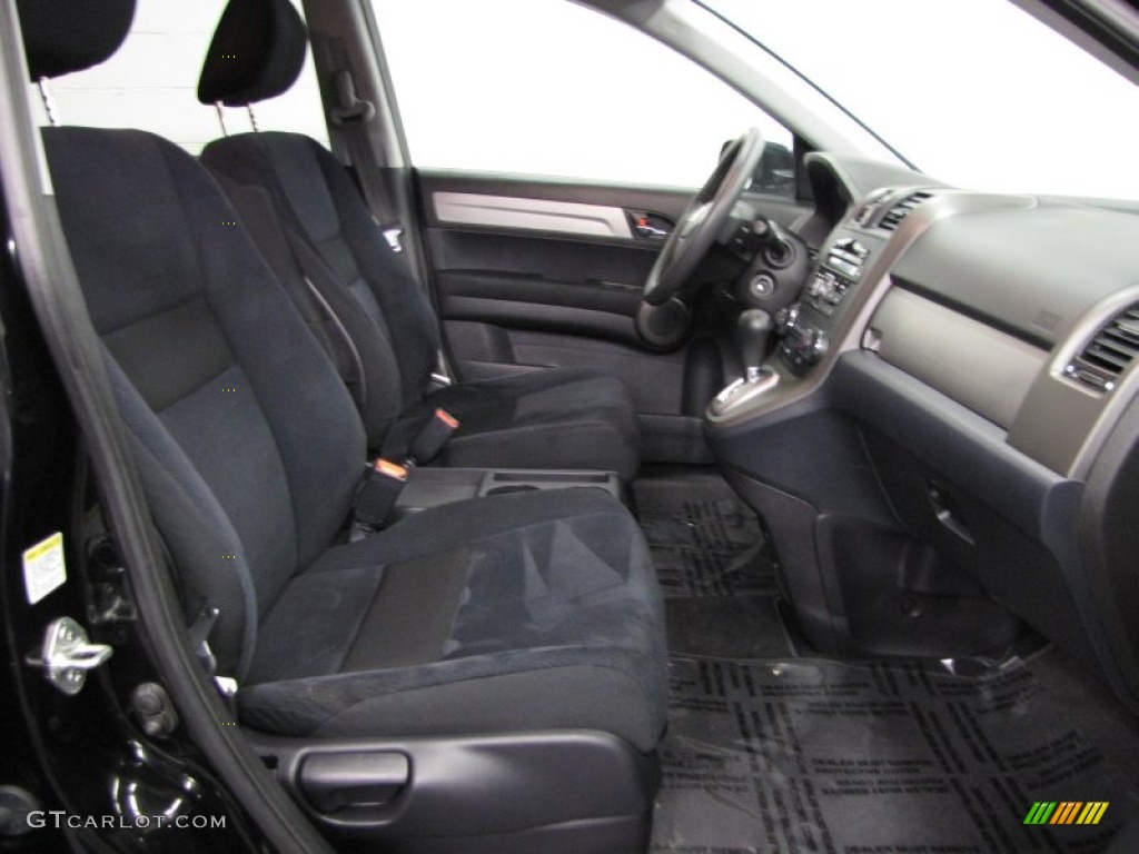 2010 CR-V EX AWD - Crystal Black Pearl / Black photo #8