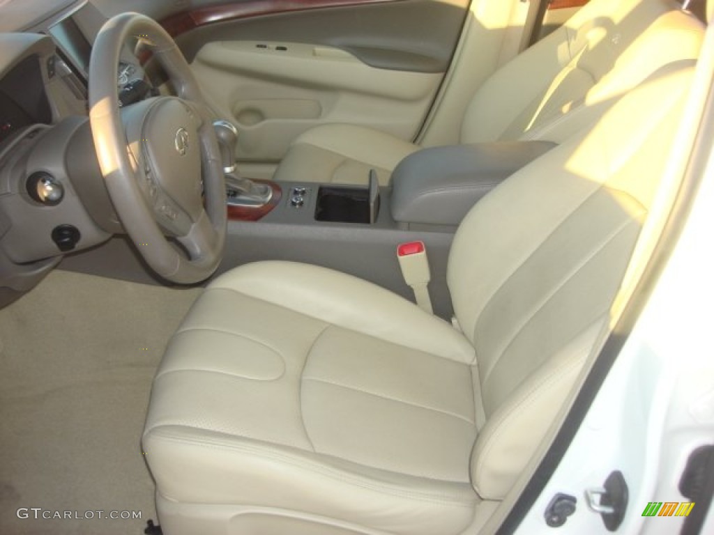 2009 Infiniti G 37 Journey Sedan Front Seat Photo #77569083