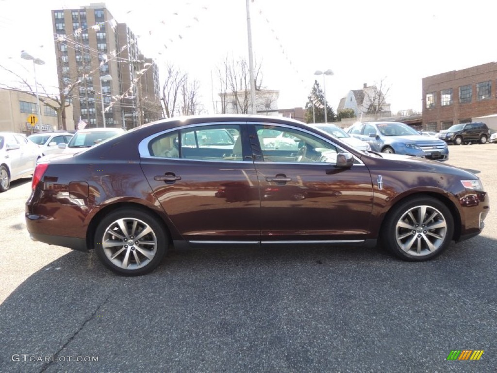 2009 MKS AWD Sedan - Cinnamon Metallic / Cashmere photo #5