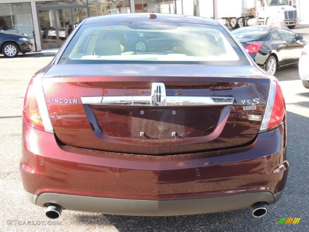 2009 MKS AWD Sedan - Cinnamon Metallic / Cashmere photo #8