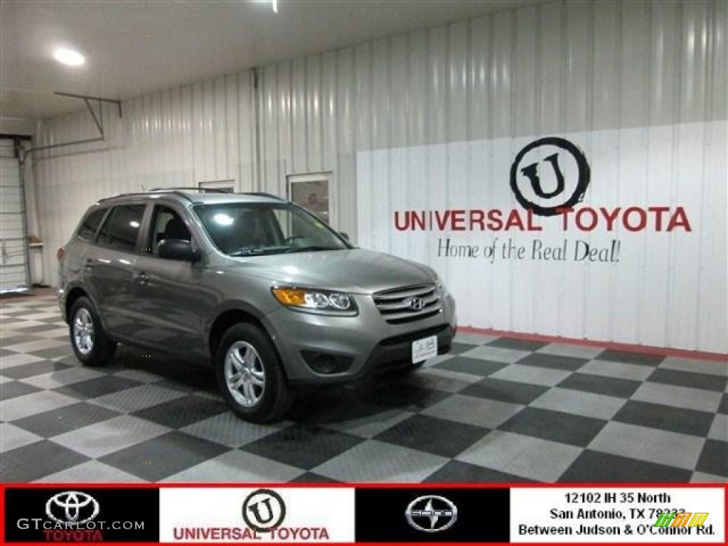 2012 Santa Fe GLS - Mineral Gray / Gray photo #1