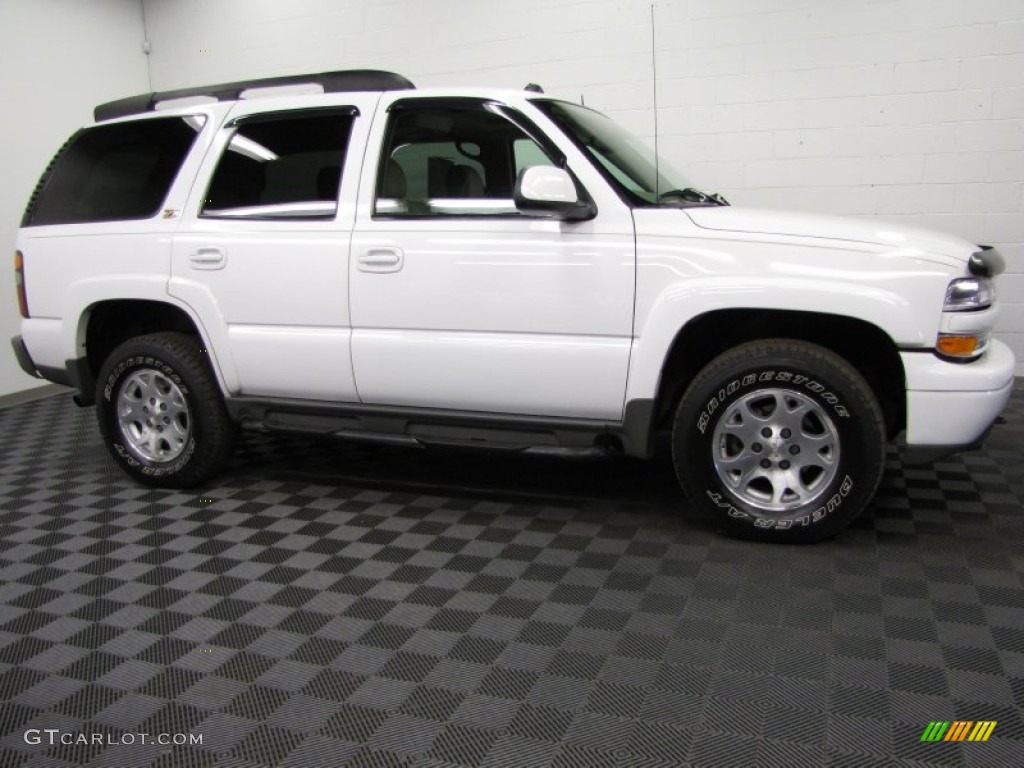 2004 Tahoe Z71 4x4 - Summit White / Tan/Neutral photo #3