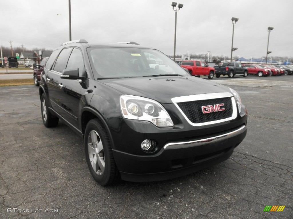Carbon Black Metallic 2010 GMC Acadia SLT AWD Exterior Photo #77571637