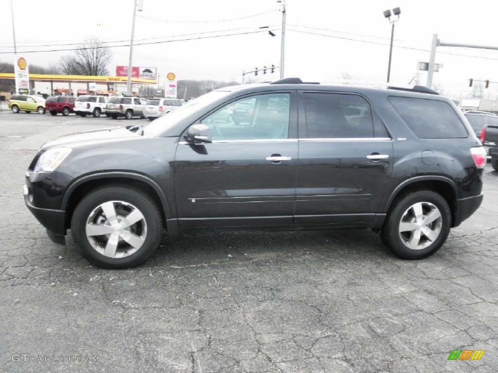 Carbon Black Metallic 2010 GMC Acadia SLT AWD Exterior Photo #77571684