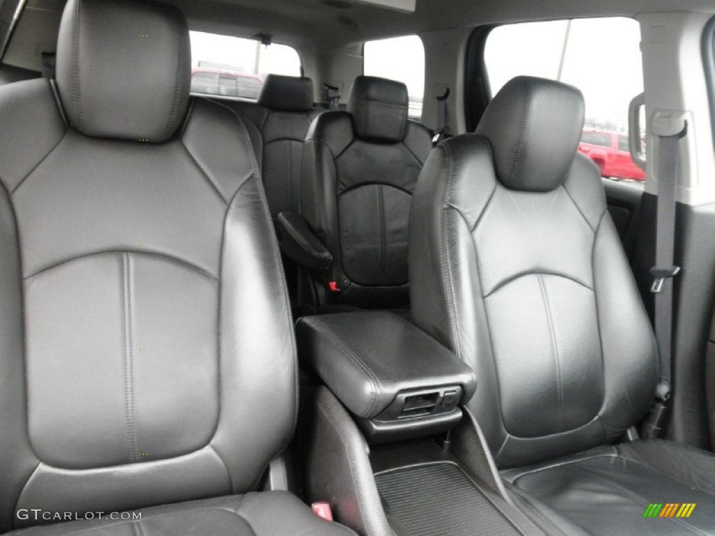 2010 GMC Acadia SLT AWD Rear Seat Photos
