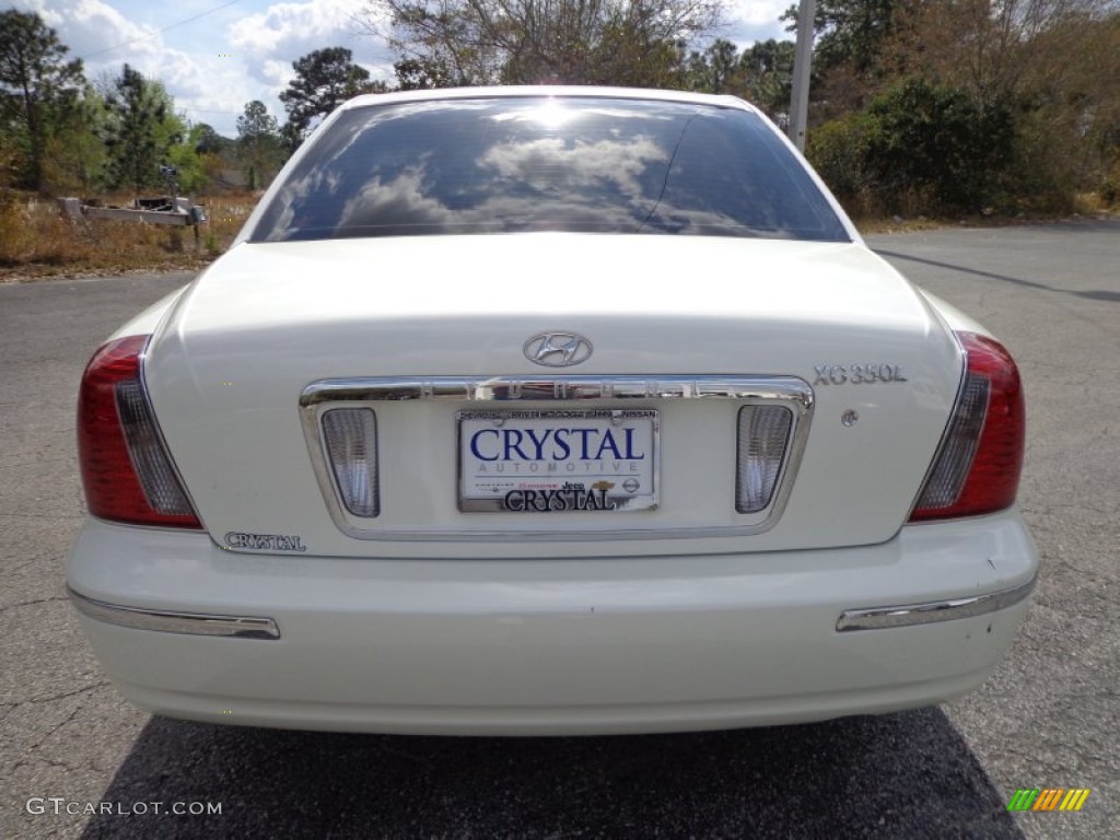2005 XG350 L - Powder White Pearl / Beige photo #7