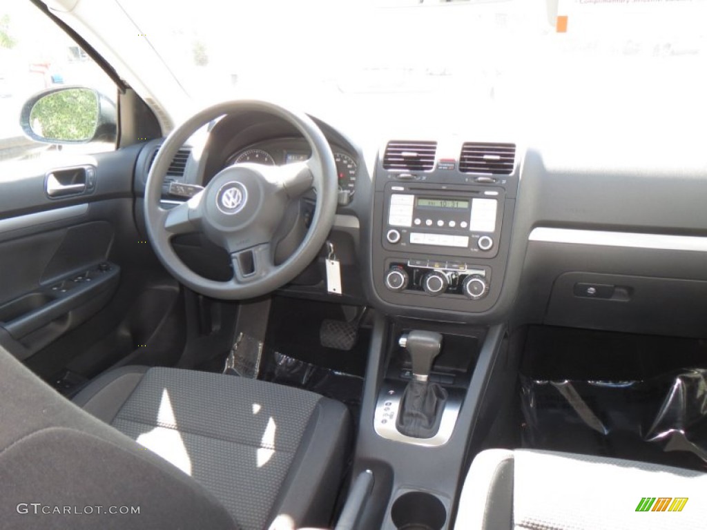 2010 Volkswagen Jetta S Sedan Titan Black Dashboard Photo #77572441