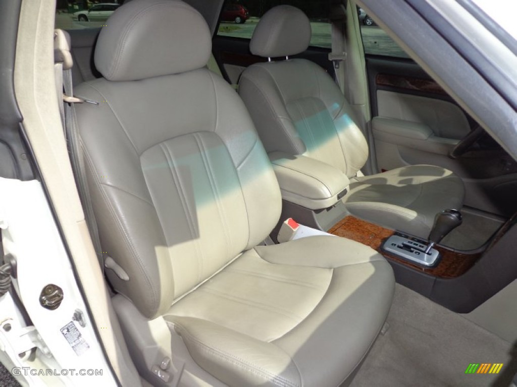 2005 XG350 L - Powder White Pearl / Beige photo #12
