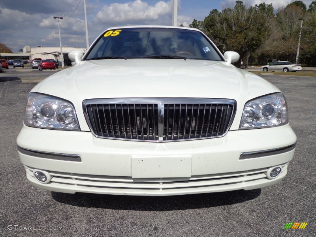 2005 XG350 L - Powder White Pearl / Beige photo #13