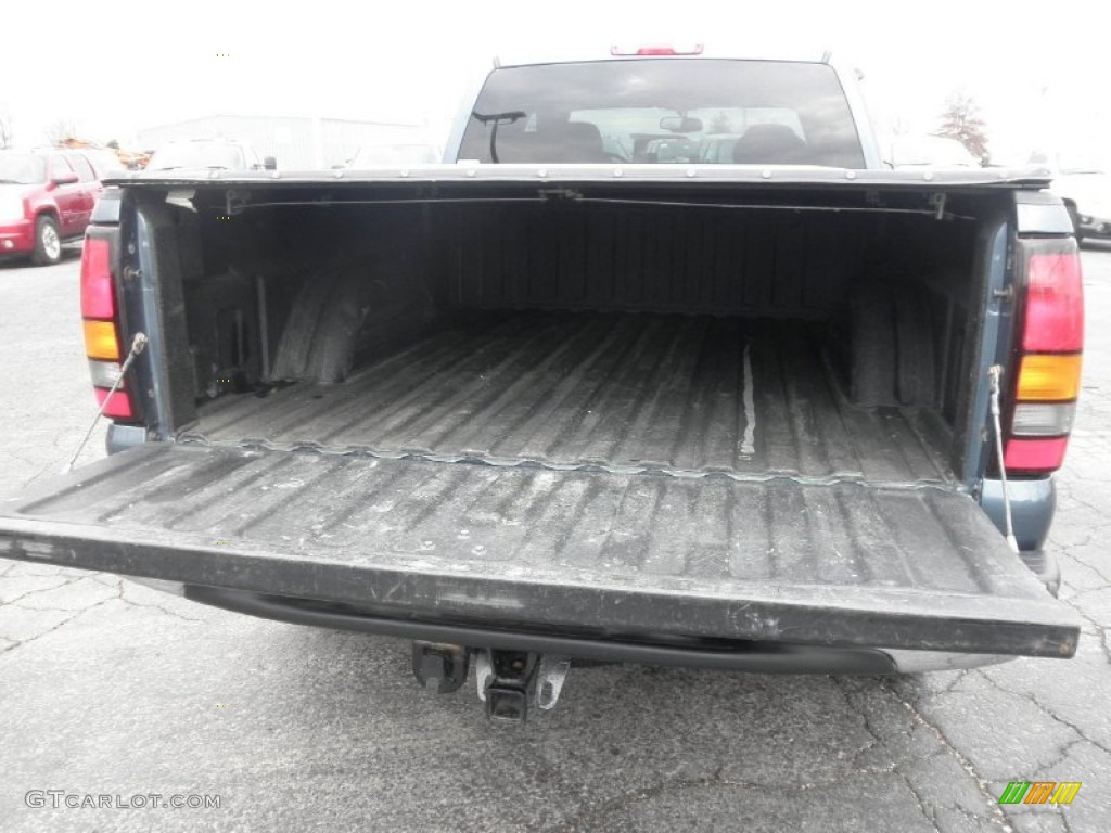 2006 Sierra 1500 SLE Extended Cab 4x4 - Stealth Gray Metallic / Dark Pewter photo #16