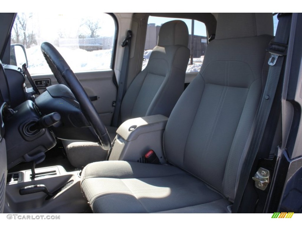 2004 Wrangler Sahara 4x4 - Black / Khaki photo #12
