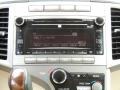 2010 Toyota Venza Ivory Interior Audio System Photo