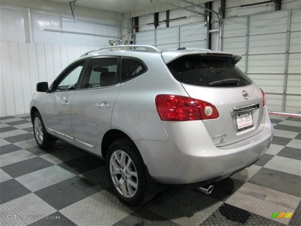 2011 Rogue SL - Silver Ice Metallic / Black photo #5