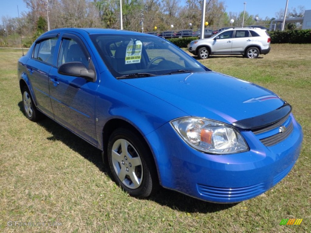 Blue Flash Metallic 2008 Chevrolet Cobalt LS Sedan Exterior Photo #77573309