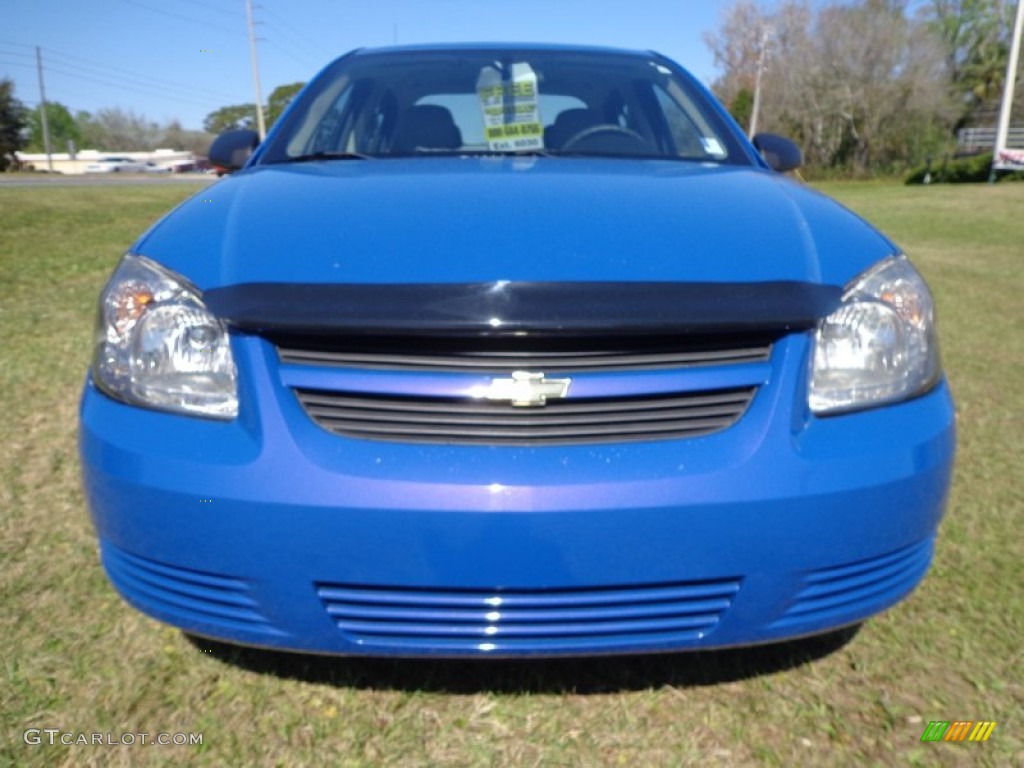 2008 Cobalt LS Sedan - Blue Flash Metallic / Gray photo #13