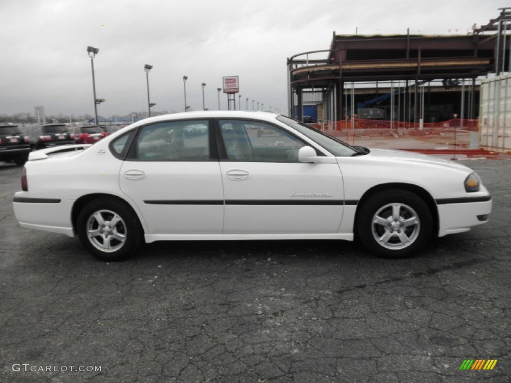 2003 Impala LS - White / Medium Gray photo #1