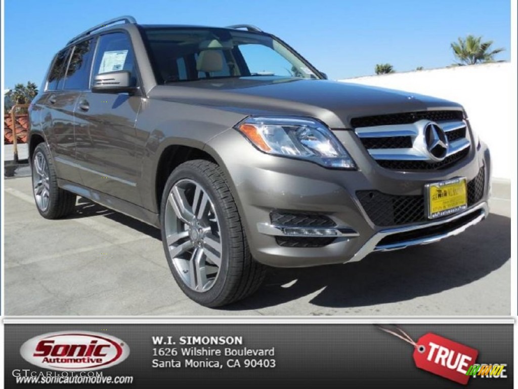 2013 GLK 350 - Pebble Grey Metallic / Almond/Mocha photo #1