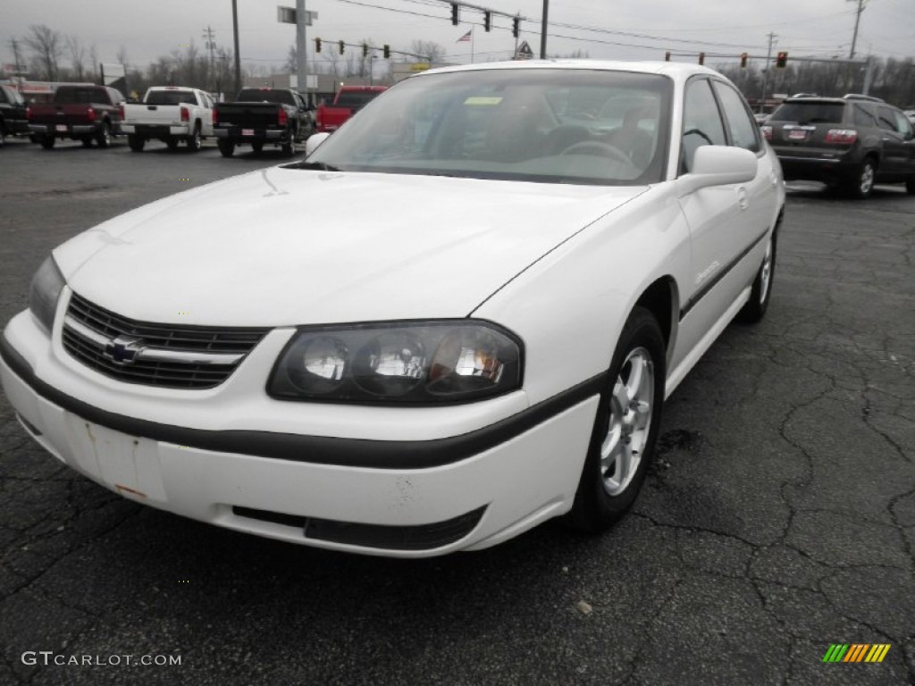 White 2003 Chevrolet Impala LS Exterior Photo #77573496