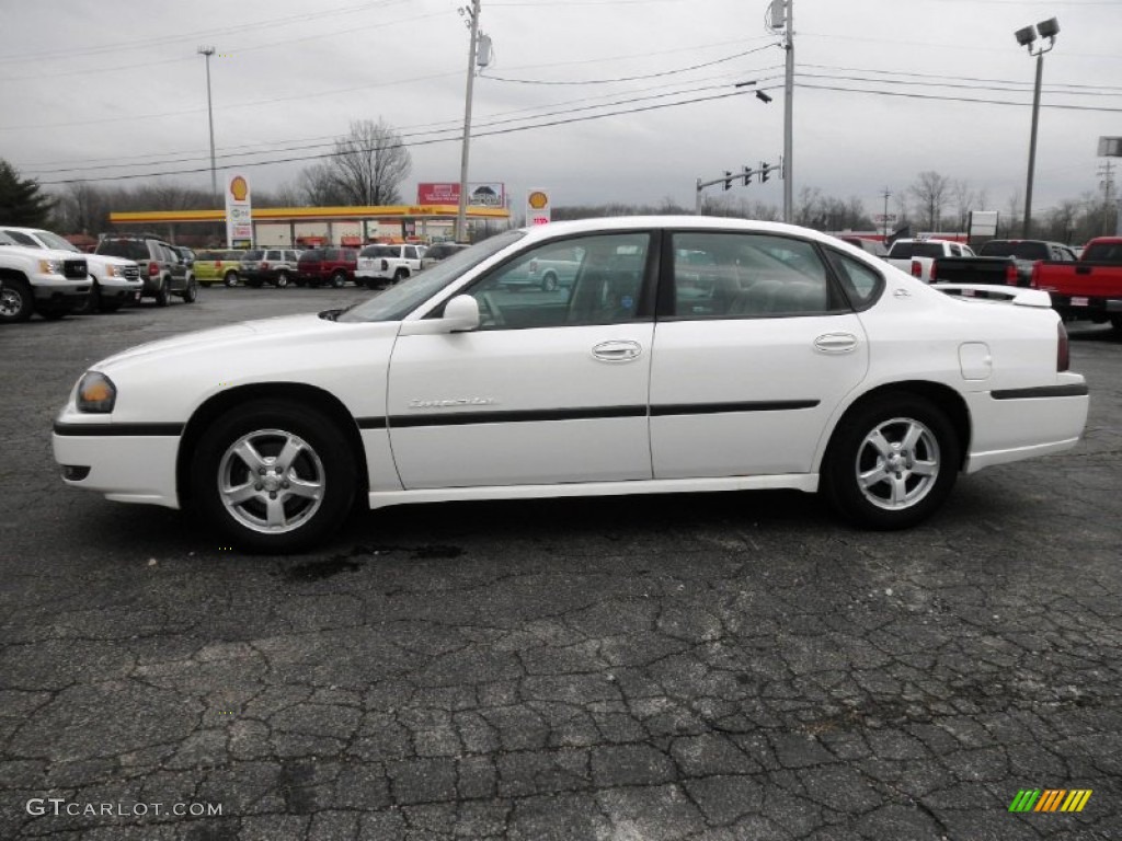 White 2003 Chevrolet Impala LS Exterior Photo #77573522