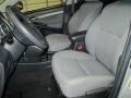 2010 Toyota Matrix Ash Gray Interior Front Seat Photo