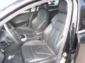 Black 2010 Audi A4 2.0T Sedan Interior Color