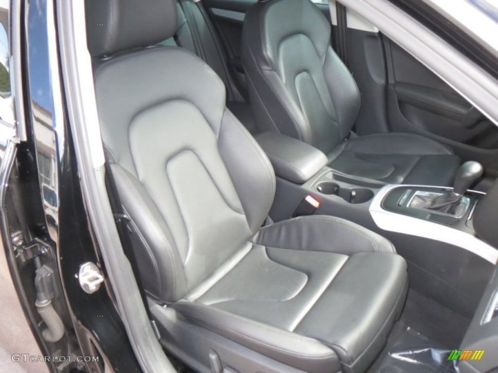 2010 Audi A4 2.0T Sedan Front Seat Photos