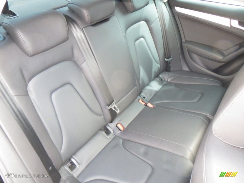 2010 Audi A4 2.0T Sedan Rear Seat Photos