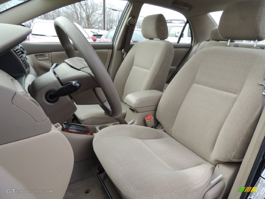 2004 Toyota Corolla LE Front Seat Photo #77574012