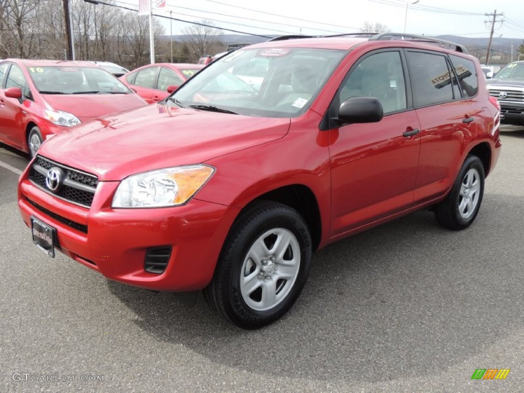 Barcelona Red Metallic 2012 Toyota RAV4 I4 4WD Exterior Photo #77574281