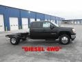 Onyx Black - Sierra 3500HD SLE Crew Cab Chassis 4x4 Dually Photo No. 1