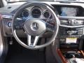 2013 Mercedes-Benz E Ash/Dark Grey Interior Steering Wheel Photo