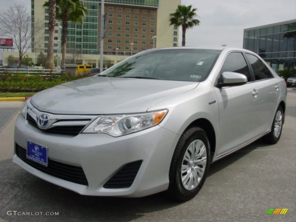 Classic Silver Metallic 2012 Toyota Camry Hybrid LE Exterior Photo #77575167