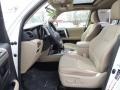 2010 Toyota 4Runner Sand Beige Interior Front Seat Photo