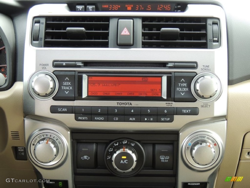 2010 Toyota 4Runner SR5 4x4 Audio System Photos