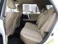 2010 Toyota 4Runner Sand Beige Interior Rear Seat Photo