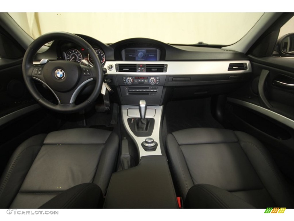 2008 3 Series 335i Sedan - Black Sapphire Metallic / Black photo #4