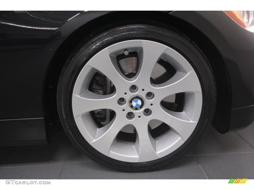 2008 3 Series 335i Sedan - Black Sapphire Metallic / Black photo #9