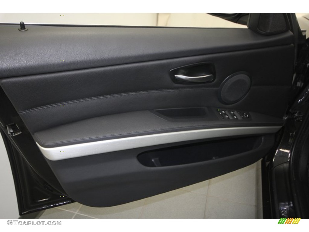 2008 3 Series 335i Sedan - Black Sapphire Metallic / Black photo #15