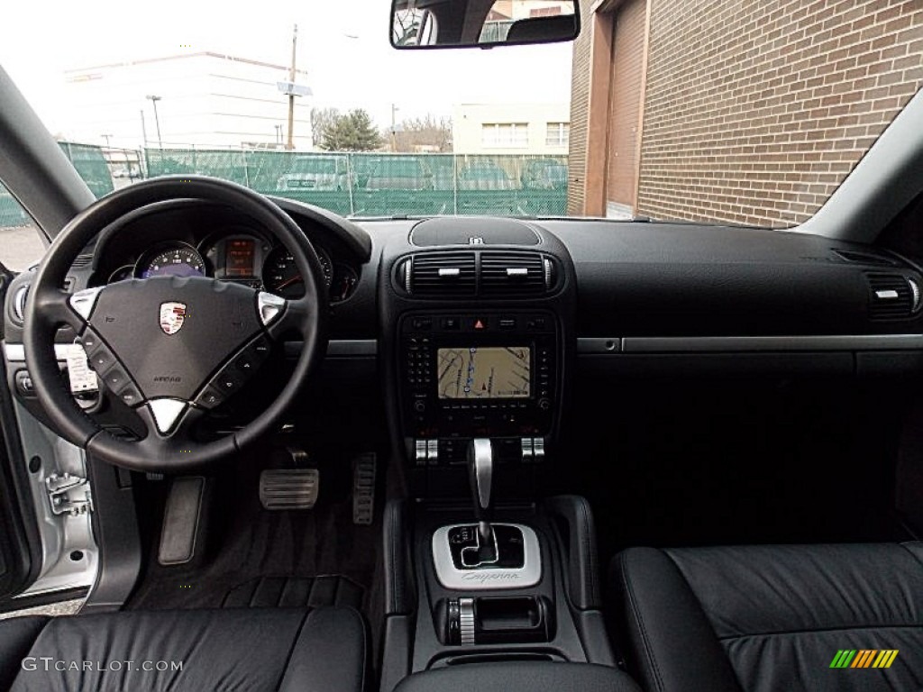2006 Porsche Cayenne Tiptronic Black Dashboard Photo #77575801